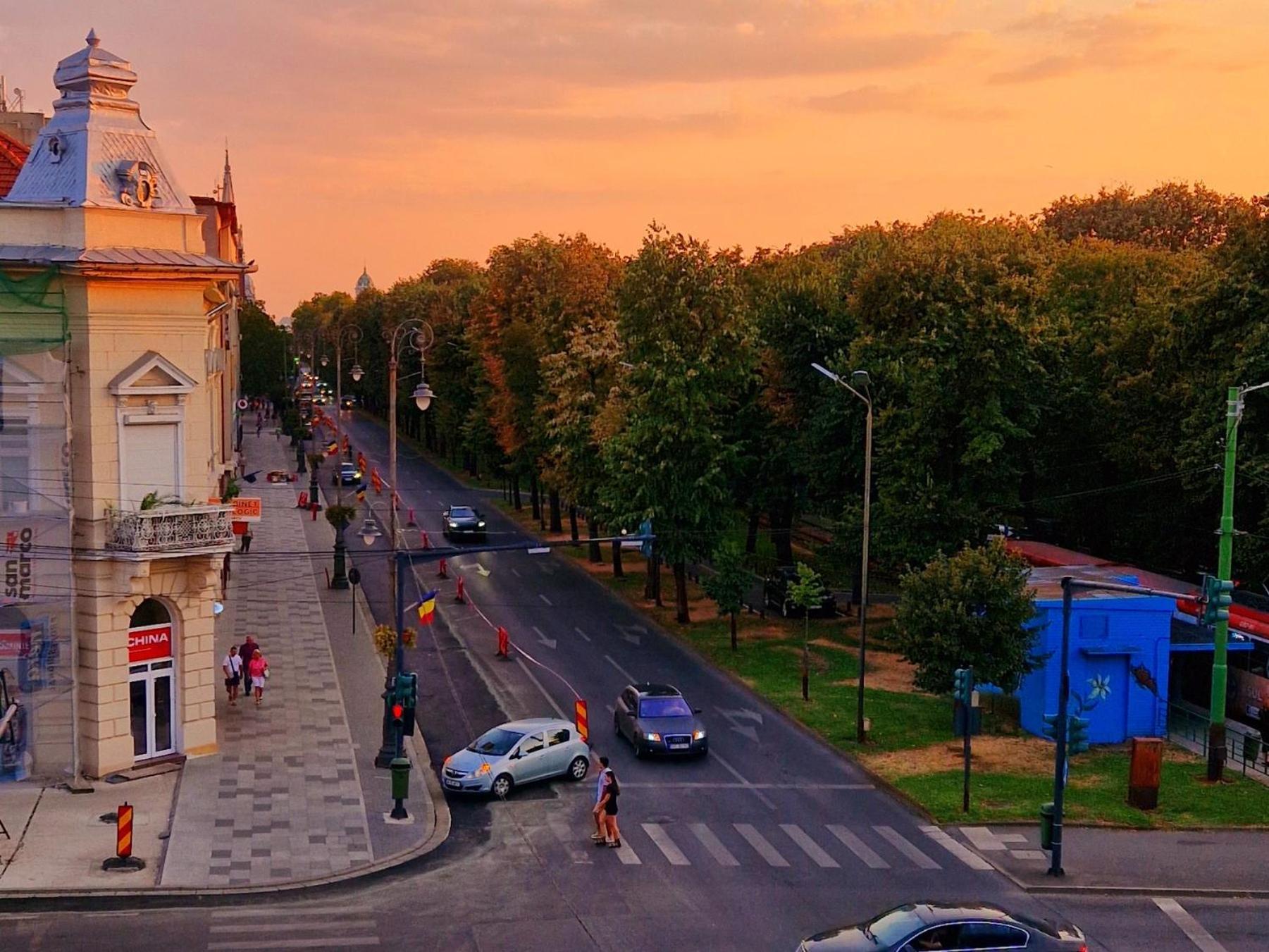Central Epic Apartment-Self Check In Arad Bagian luar foto